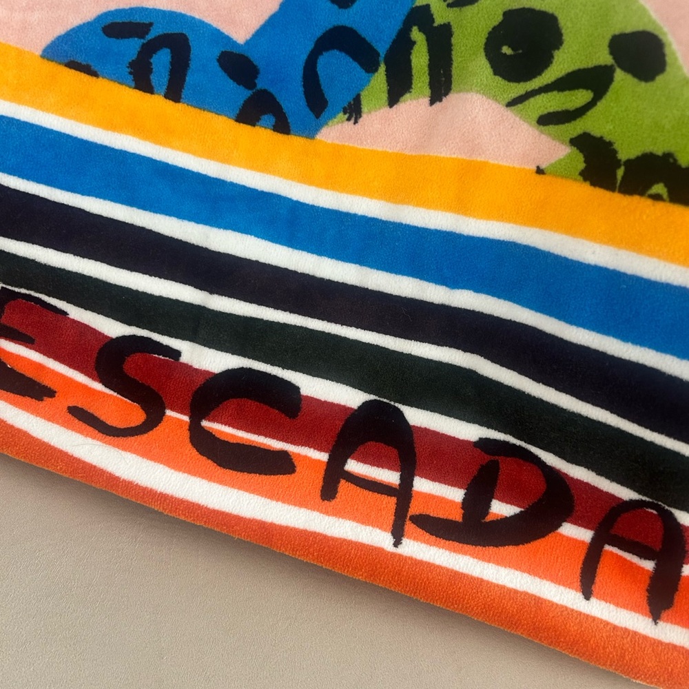 Escada Colorful Large Towel Bag - Picture 2 of 8